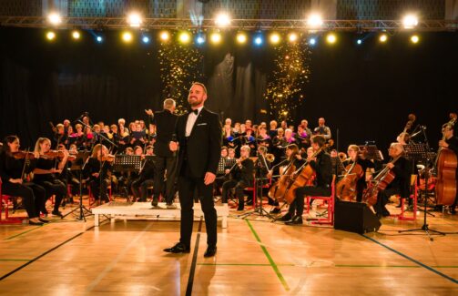 Dobrodelni koncert Žige Laknerja z gosti v Idriji.